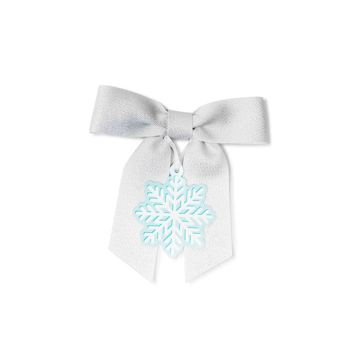 Bottle Bow + Gift Tag™ - Snowflake